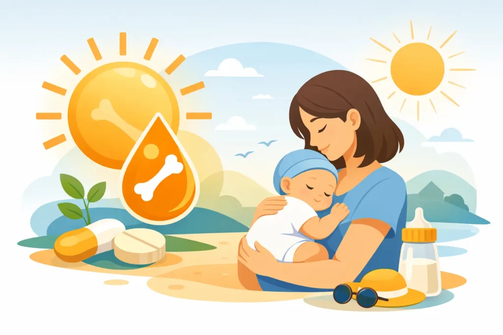 Vitamin D beim Baby: Das sollten Eltern wissen